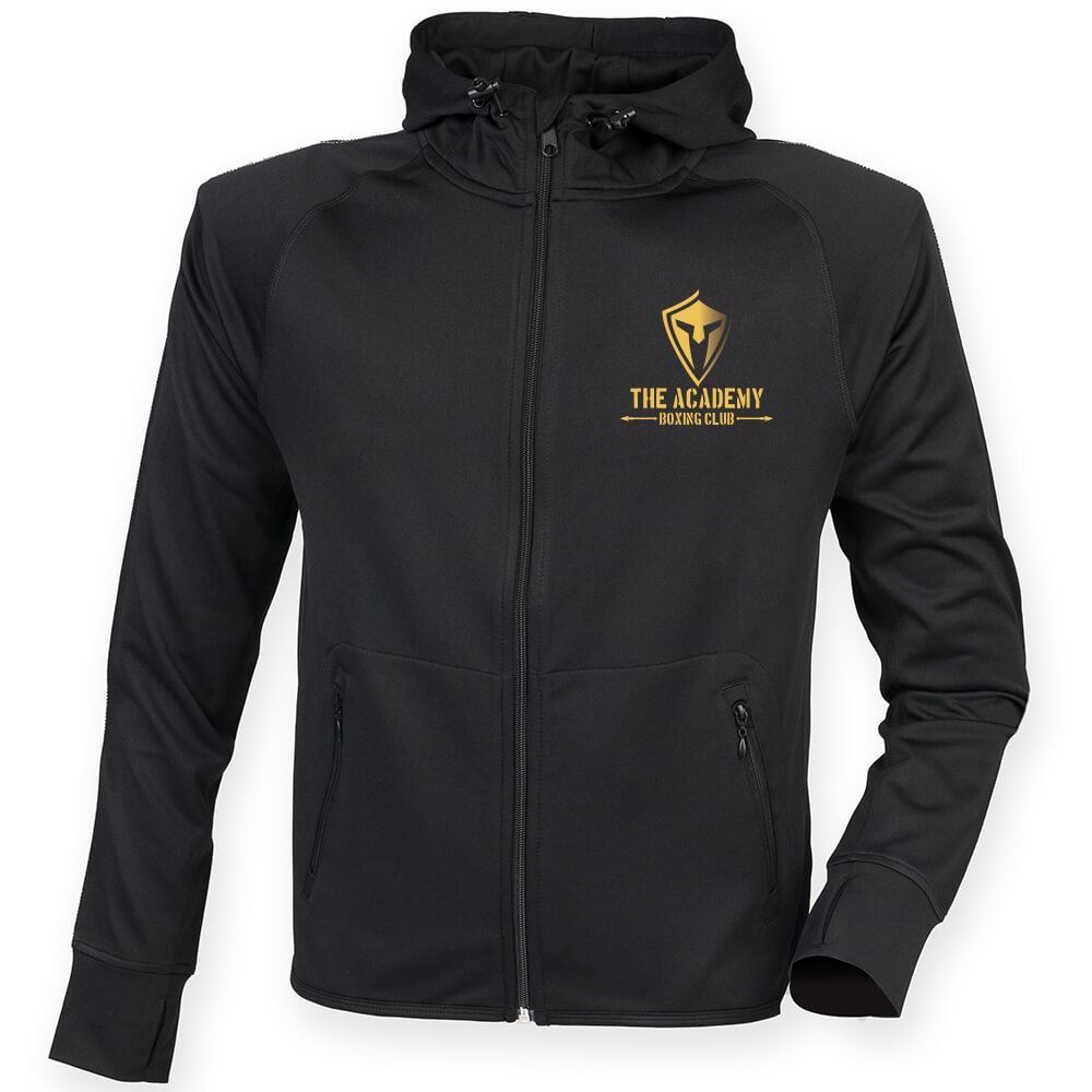 The Academy Boxing Club Lightweight Reflective Running Jacket Boxfituk