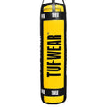 Tuf Wear Balboa 6FT Straight Punch Bag - Black/Yellow