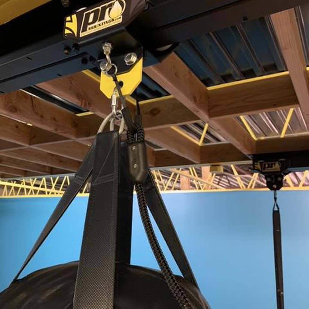 Pro Mountings Spring Plunger Track Combo With Rope