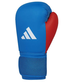 Adidas Kids Boxing Gloves And Focus Mitts Set Blue/Red