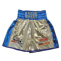 Thumbnail for Custom Made Two Colour Wetlook Boxing Shorts
