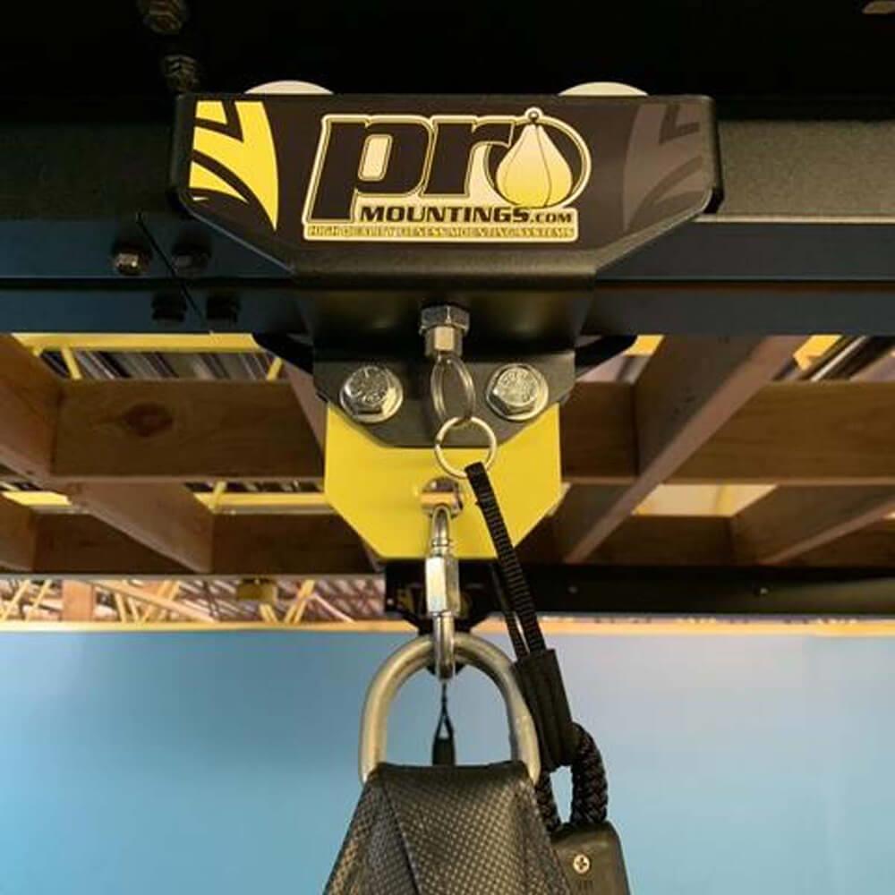Pro Mountings Spring Plunger Track Combo With Rope
