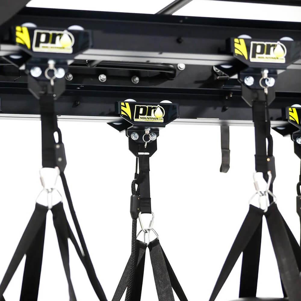 Pro Mountings Spring Plunger Track Combo With Rope