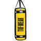 Tuf Wear Balboa 4ft Jumbo Punchbag 60Kg - Black/Yellow