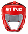 Sting Competition World Boxing Approved Head Guard - Red