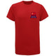 Brentwood Central Boxing Club Printed Dri-Fit T-Shirt - Red