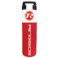 Ringside 4Ft Leather Punch Bag - Red/White