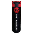 Limited Ringside 4Ft Synthetic Leather Punchbag Black/Red - Black/Red