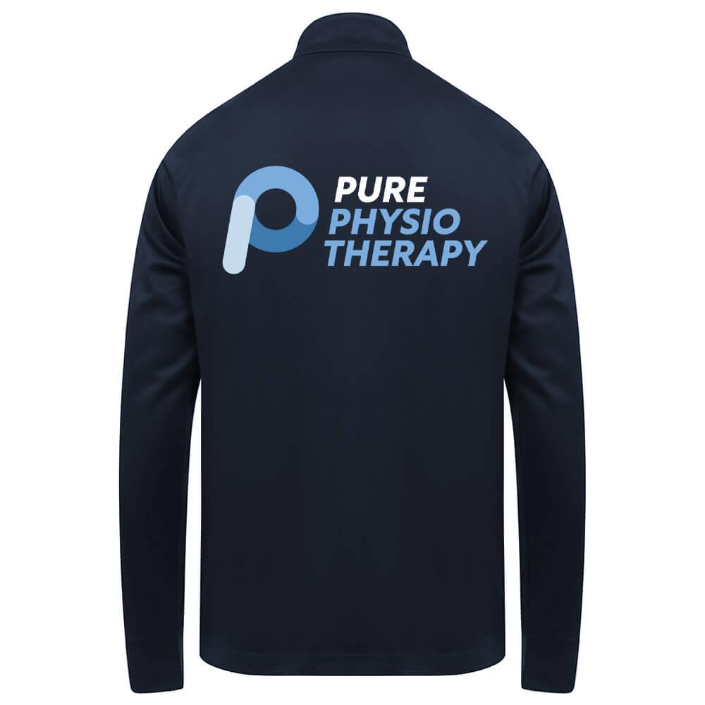 Pure Physio Therapy 1/2 Zip Mid-layer Top