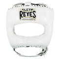 Cleto Reyes Headguard With Nylon Pointed Bar White White - White