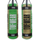Tuf Wear Balboa 4FT Quilted Punchbag - Green/Gold