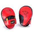 Carbon Claw Pro X Soft Edge Hook & Jab Pads Red/Black - Red/Black
