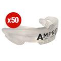 Multi-Buy - 50 X Ampro Impact Gel Mouthguard - Clear