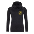 Valerian Spicer Fitness Cool Cowl Neck Top - Black