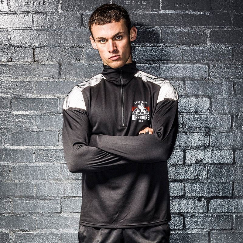 Broadside Warriors Abc Reflective 1/4 Zip Top