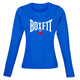 Boxfit Rhino Womens L/S Large Logo Base Layer - Royal Blue