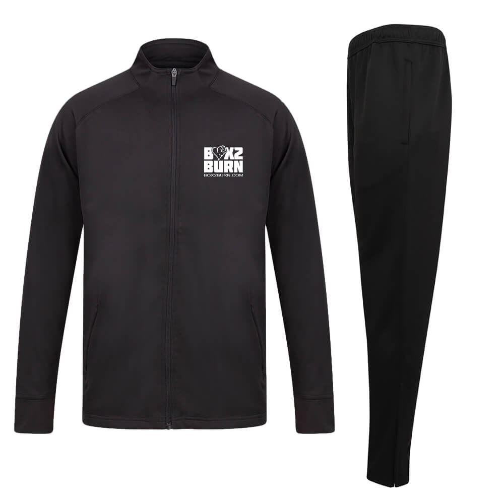 Box 2 Burn Slim Fit Poly Tracksuit