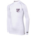 Palmarsh Abc Kids Ls Base Layer - White