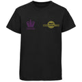 March Boxing Club Kids Cotton T-Shirt Gold Logo - Black