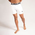Fly Compression Shorts - White
