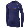 Burton Park Boxing Kids L/S Base Layer - Navy