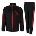 Strongbox GYM Kids Slim Fit Tracksuit - Black