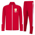 PINEWOOD ABC SLIM FIT TRACKSUIT - Red/White