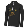 Guildford City Boxing Club 1/2 Zip Sweatshirt - Black/White