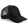 BXF Suede Trucker Cap Black - Black