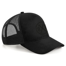 BXF Suede Trucker Cap Black