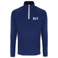 Boxfit Performance ¼ Zip Top - Navy/White