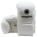 Empire Spartacus I Sparring Lace Gloves - White/Black