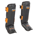 Pro Box Xtreme Shin-N-Step Leg Guards - Black/Orange