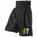 Rayne Boxing Club Satin Boxing Shorts - Black