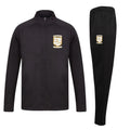 Wearmouth Boxing Club Slim Fit Poly Tracksuit - Black/Black