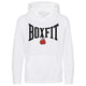 Boxfit Junior Large Logo Branded Hoodie - White/Black
