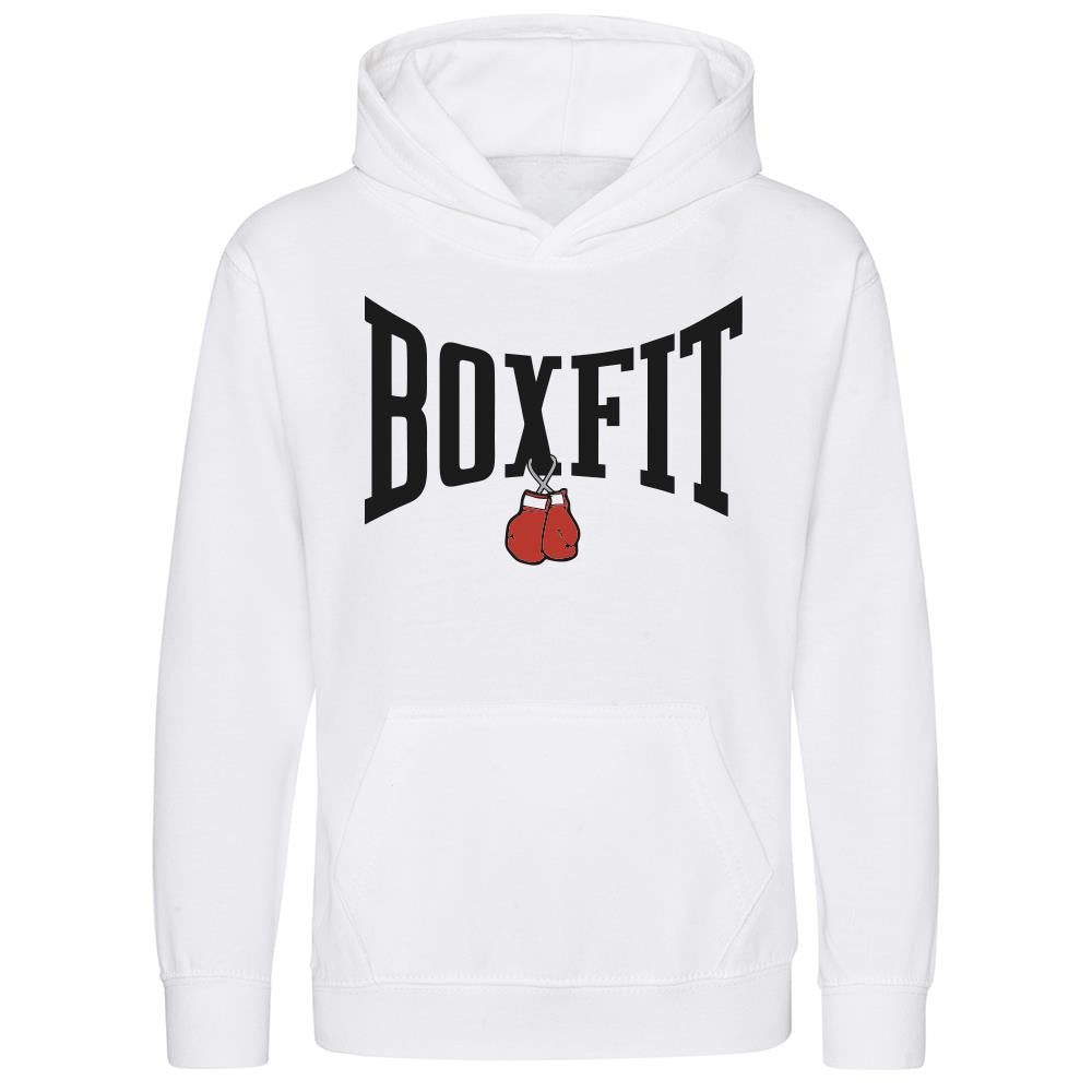 Boxfit Junior Large Logo Branded Hoodie