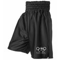 Corby Olympic ABC Satin Boxing Shorts - Black