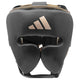 Adidas Adistar Microfibre Pro Head Guard - Black/Gold