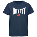 Boxfit Junior Large Branded T-Shirt - Navy