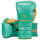 Phenom SG-202 Lace Sparring Gloves - Green/Gold