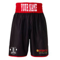 Odyssey Boxing Club Bout Shorts - Black/Red