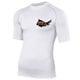Boxing Yoga Short Sleeve Base Layer - White