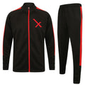 Strongbox GYM Slim Fit Tracksuit - Black