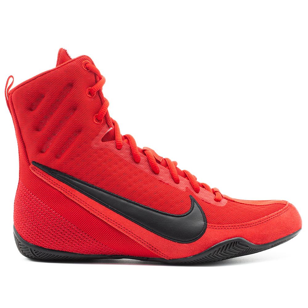 NIKE MACHOMAI BOXING BOOTS RED/BLACK – Boxfituk