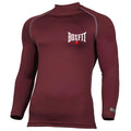 Boxfit Rhino Small Logo Long Sleeve Base Layer - Maroon