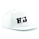 Hiib Snapback Cap - White