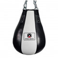 Pro Box Leather Heavy Maize Bag - Black/White