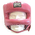 Cleto Reyes Headguard With Rounded Nylon Bar - Pink Pearl
