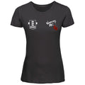 HEMEL WARRIORS ABC WOMENS COTTON T-SHIRT - Black